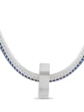 Calvin Klein Jeans bead-embellished necklace - Silver