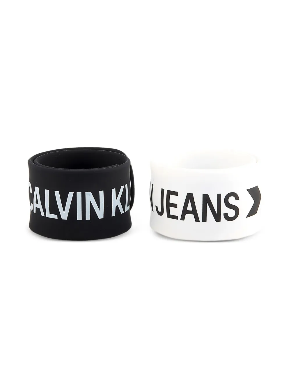 Calvin Klein Vintage ロゴ ブレスレット セット - ホワイト Calvin Klein Vintage ロゴ ブレスレット セット - ホワイト