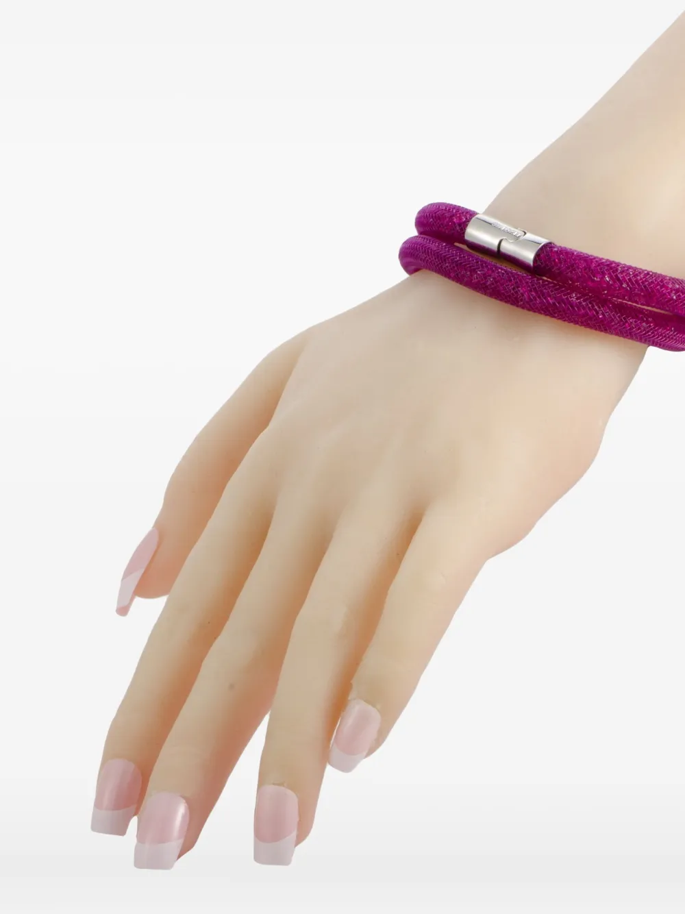 Swarovski Vintage 14K white gold Stardust crystal bracelet | Image 2