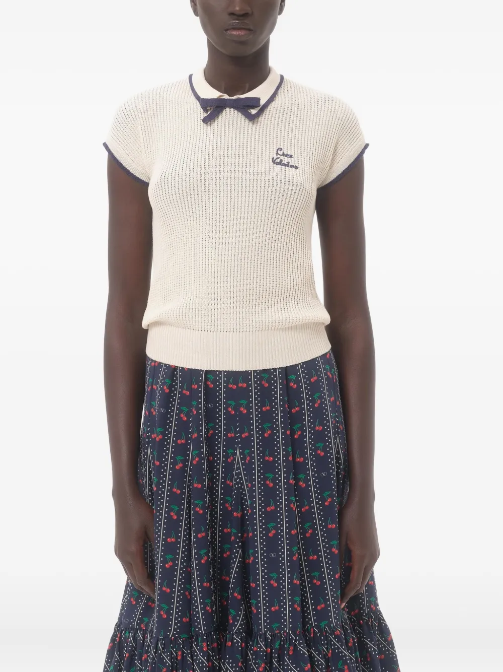 Shop Valentino Cotton Sweater