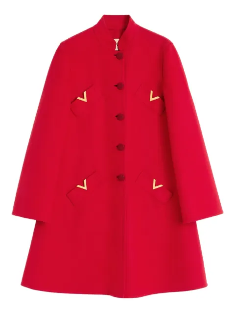 Valentino Garavani VGOLD button-up coat