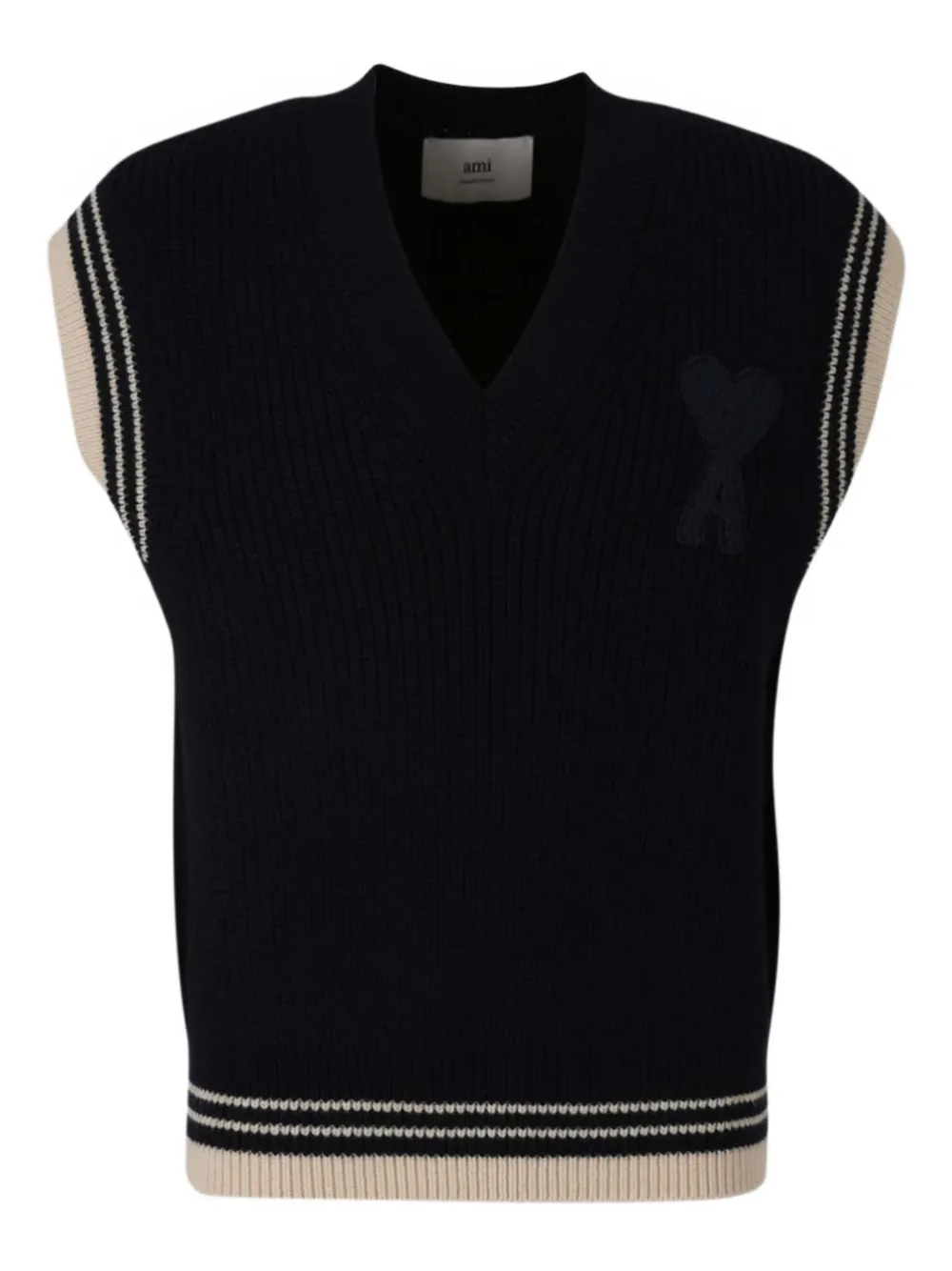Ami Alexandre Mattiussi Virgin Wool Vest