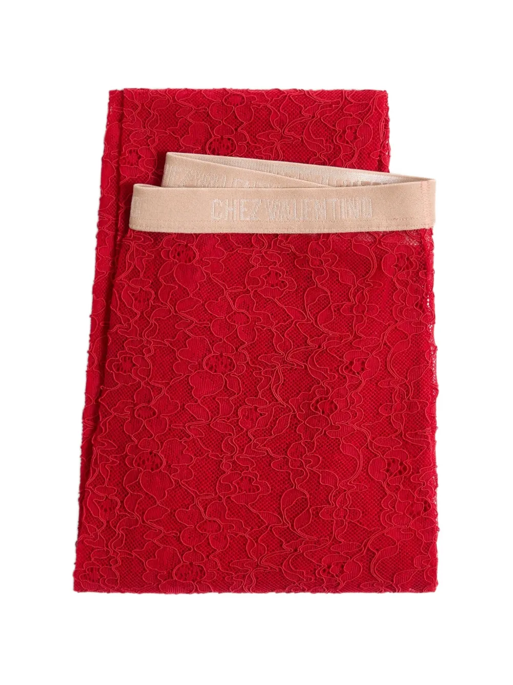 Valentino Garavani Collant a fiori - Rosso