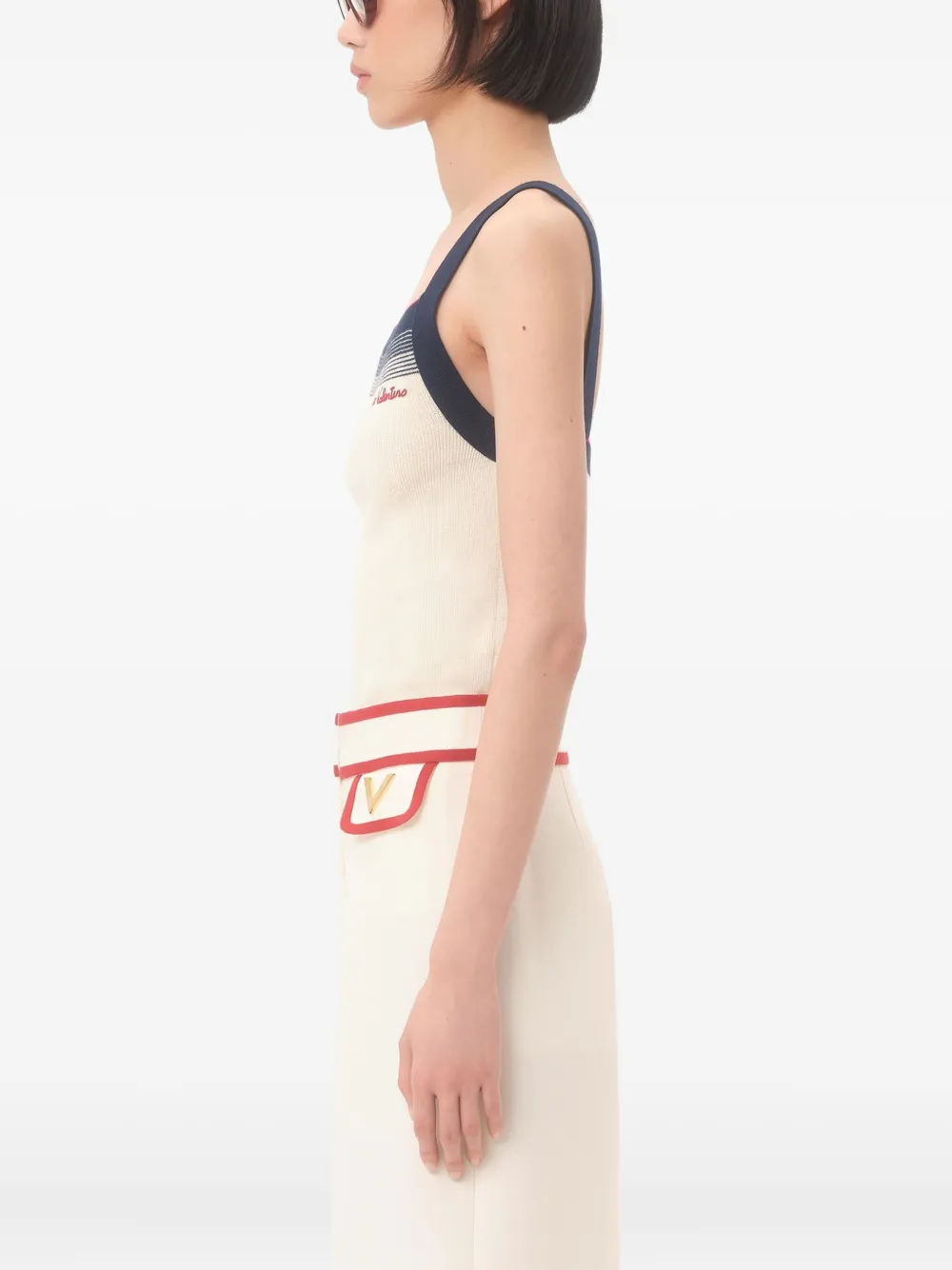 Shop Valentino Chez Tank Top