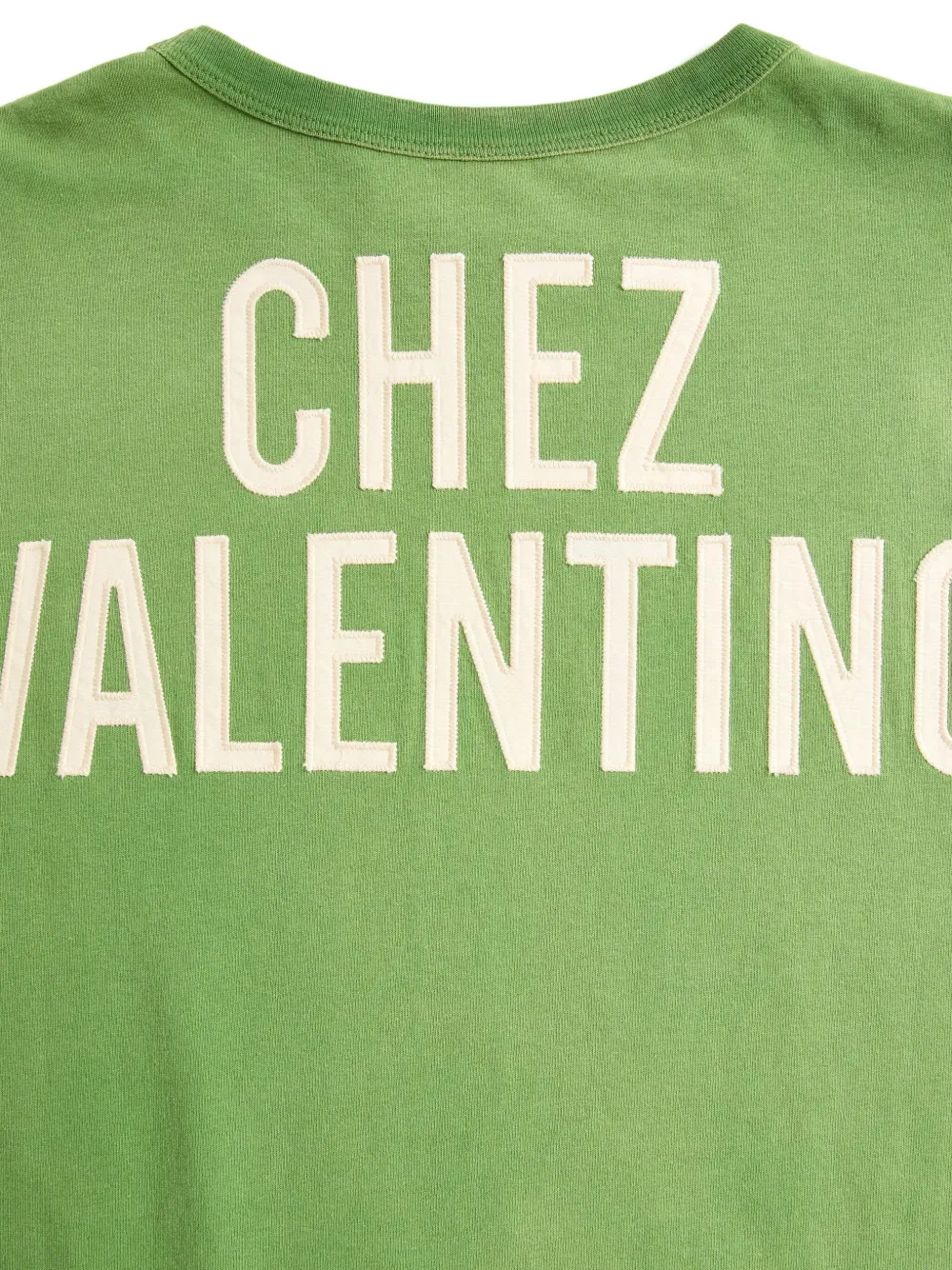 Valentino Playful Printed Cotton T-shirt With Bold Lettering