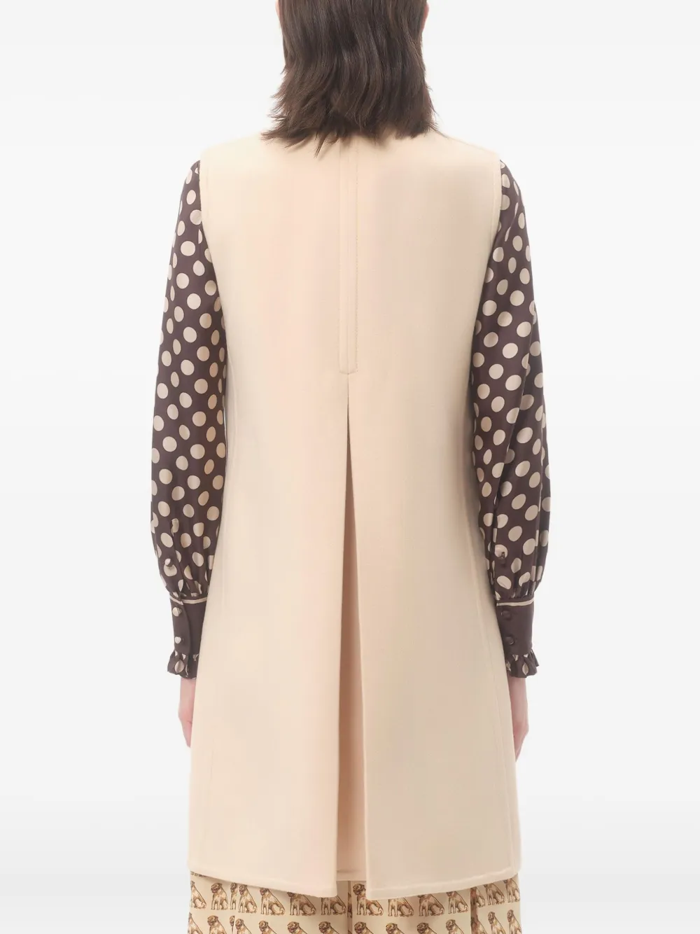 Valentino Garavani VGOLD button-up jas Beige