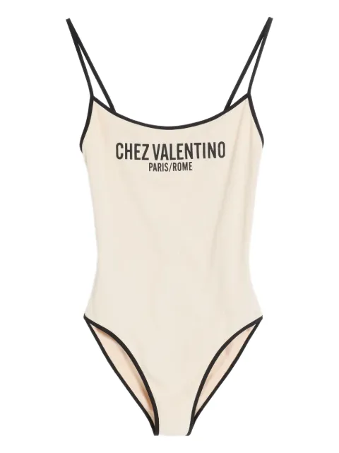 Valentino Garavani piqué swimsuit