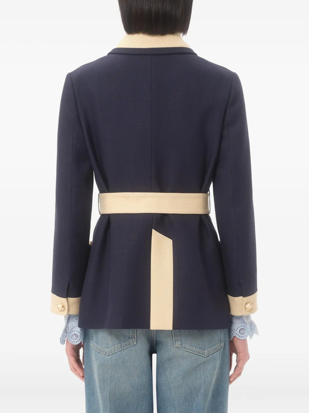 Valentino Garavani Caban jack Blauw
