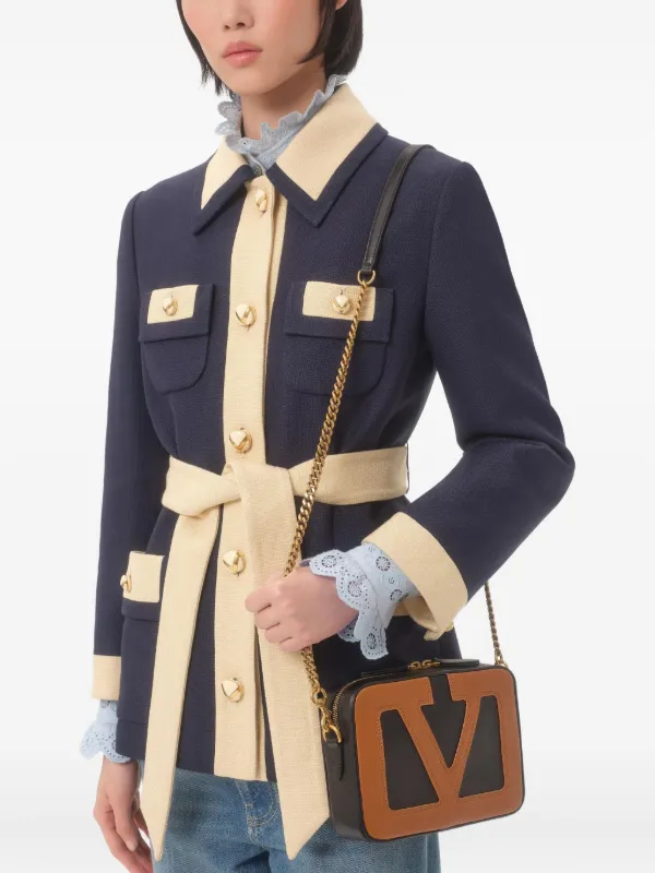 Valentino Garavani Caban Jacket | Blue | FARFETCH