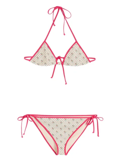Valentino Garavani Gelatini-print bikini