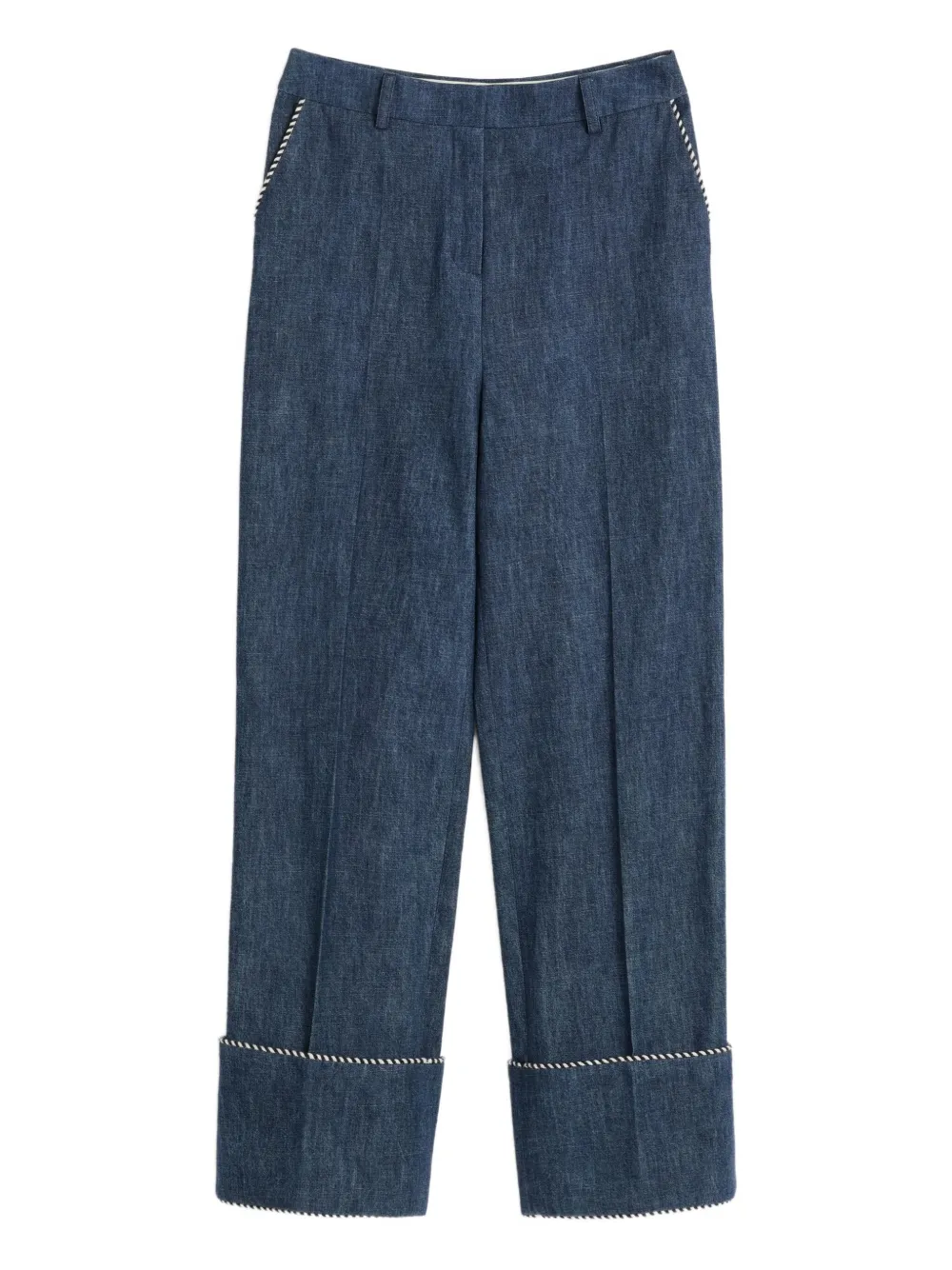 Valentino Garavani Katoenen jeans Blauw