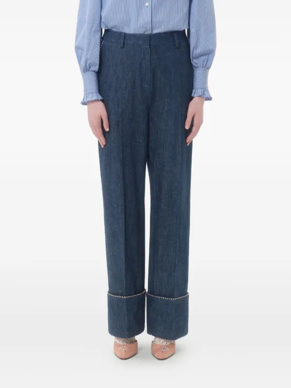 Valentino Garavani Cotton Jeans | Blue | FARFETCH