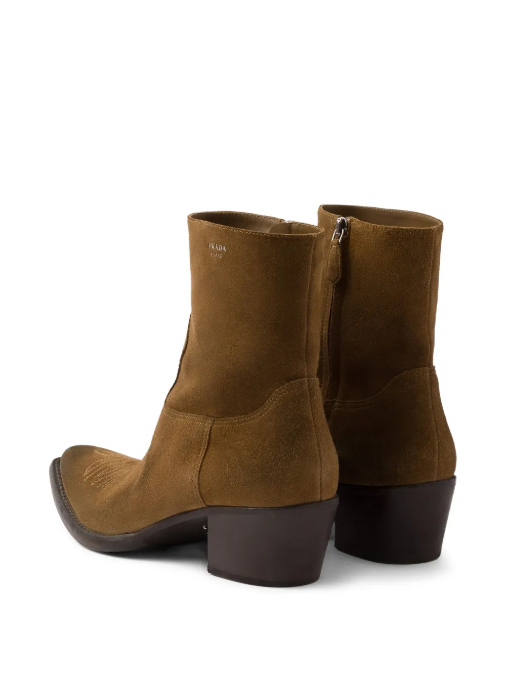 Prada Suède laarzen Bruin