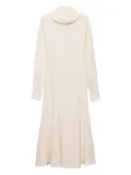 Prada silk midi dress - Neutrals