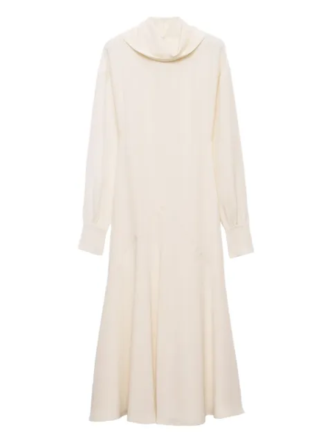 Prada silk midi dress