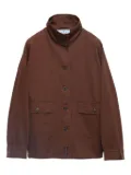 Prada Old gabardine shirt jacket - Brown