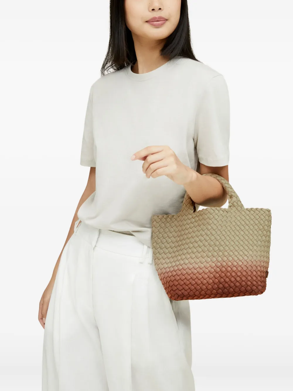 NAGHEDI small St. Barths tote bag - Beige