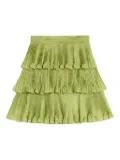 Valentino Garavani taffeta skirt - Green