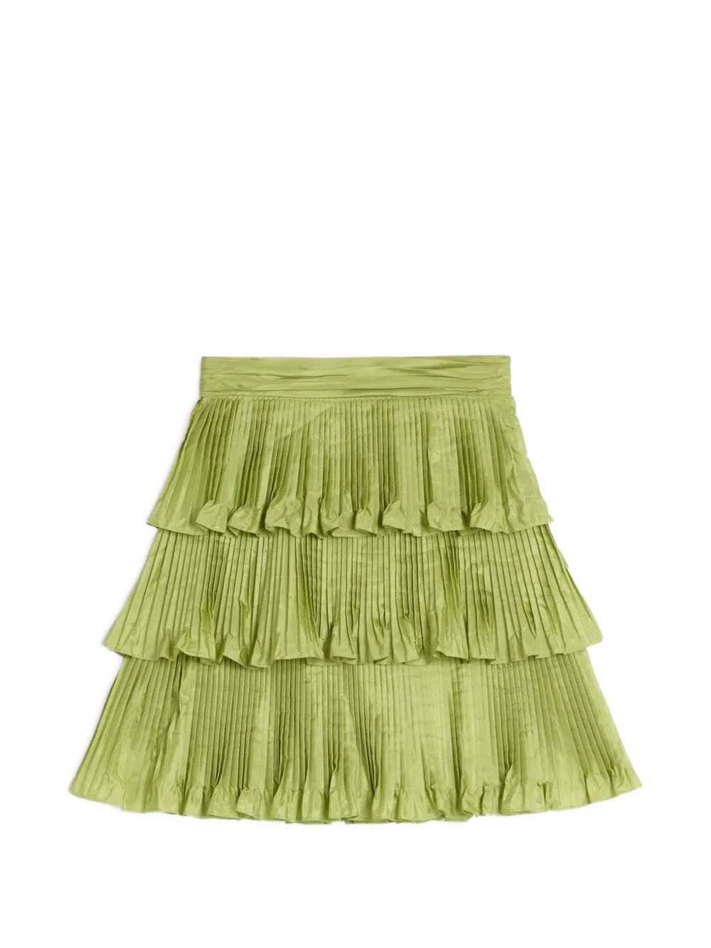 Valentino Garavani TAFFETAS SKIRT - Verde