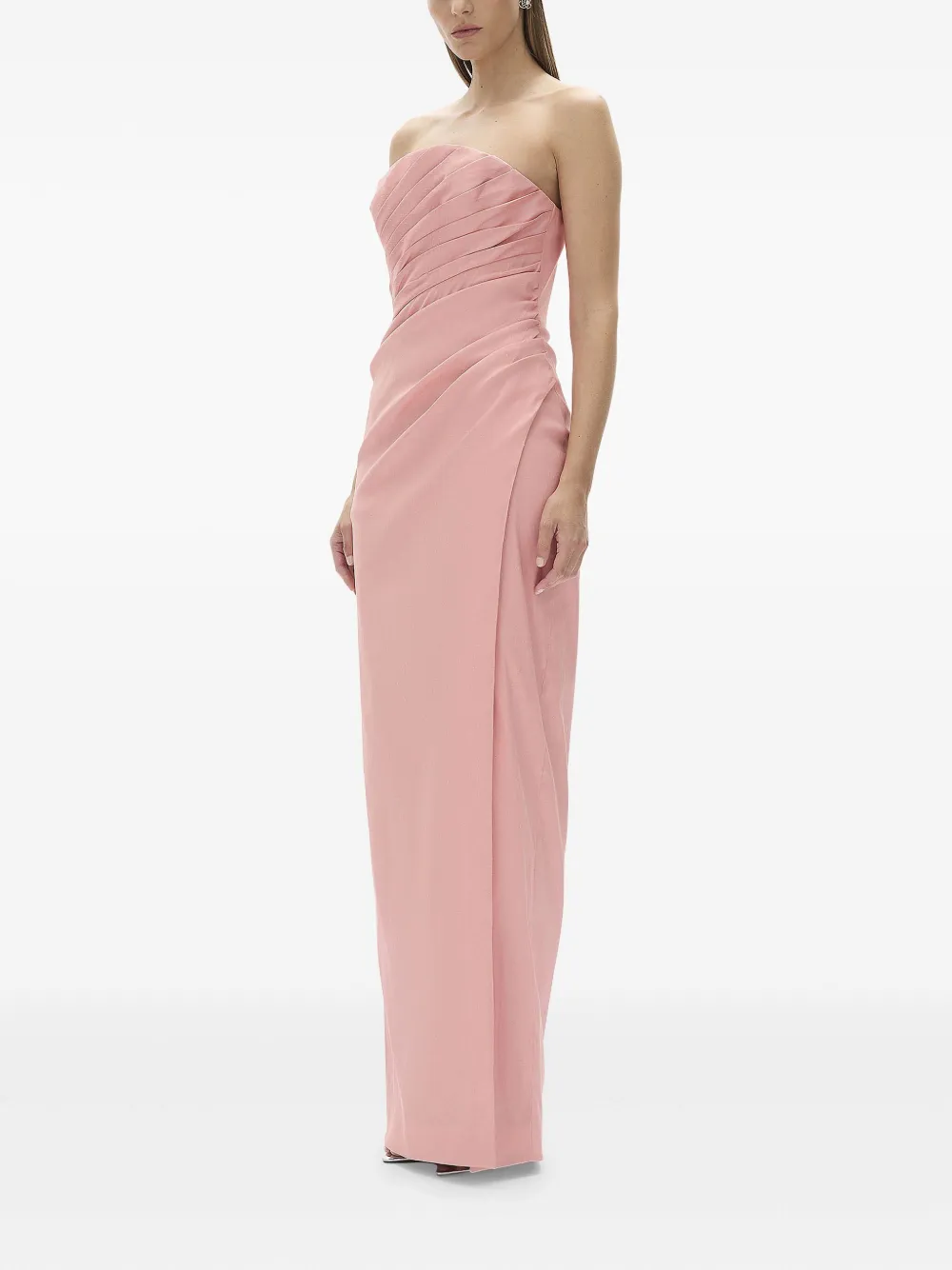 Rachel Gilbert Mira avondjurk Roze