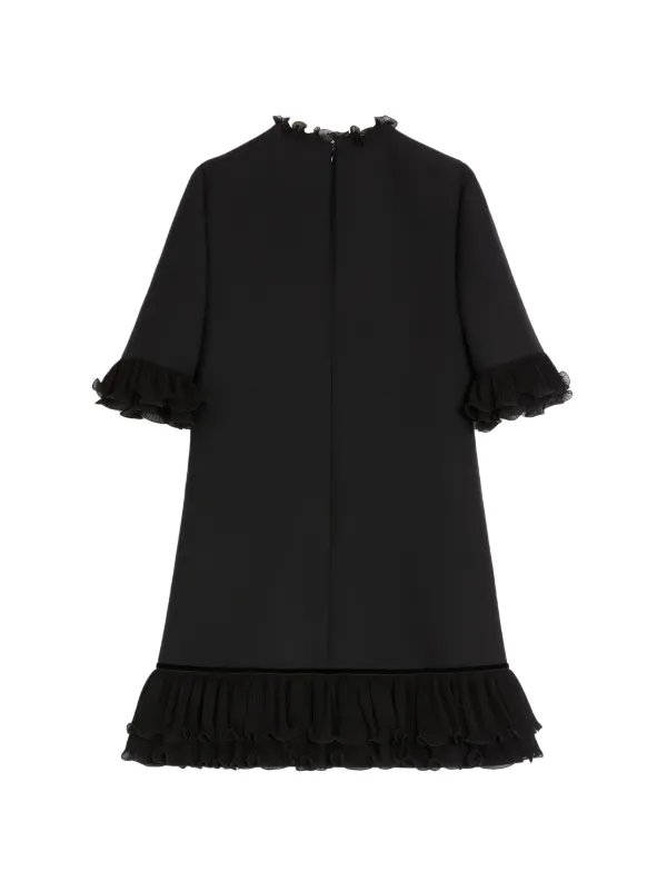 valentino garavani dresses GARAVANI-Dresses-Short Dresses-1CFA2X 10corsocomo Made in Italy. White EMBROIDERED MIDI DRESS, White