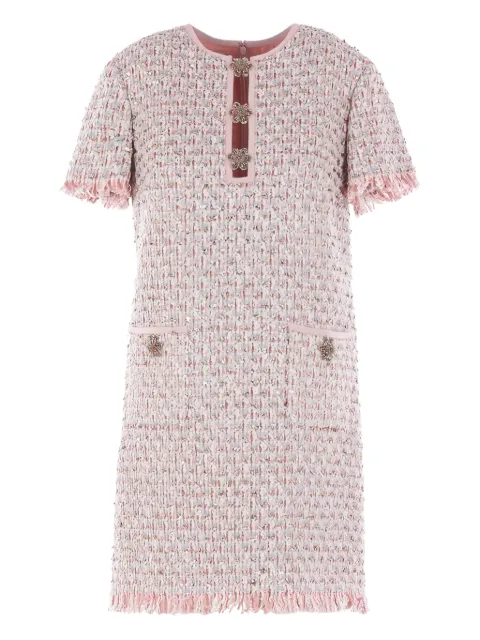 Valentino Garavani vestido corto con detalles en los botones