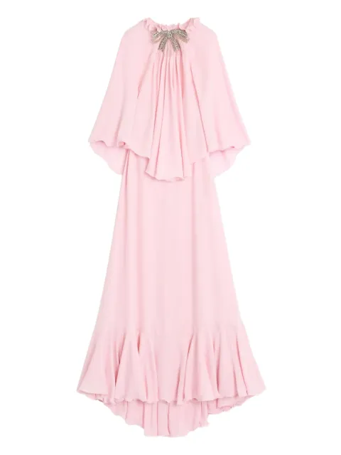Valentino Garavani georgette gown dress