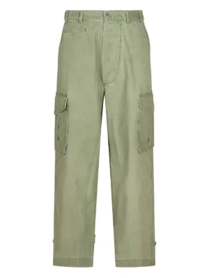 Ralph Lauren RRL Herringbone Field カーゴパンツ | グリーン