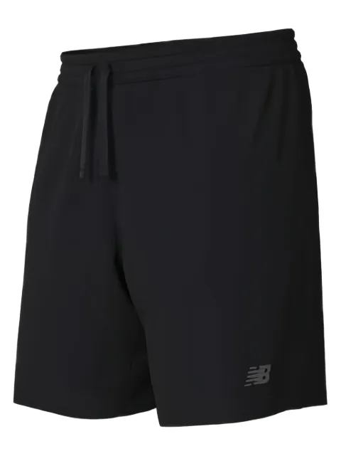 New Balance shorts deportivos con cordones y detalle del logo