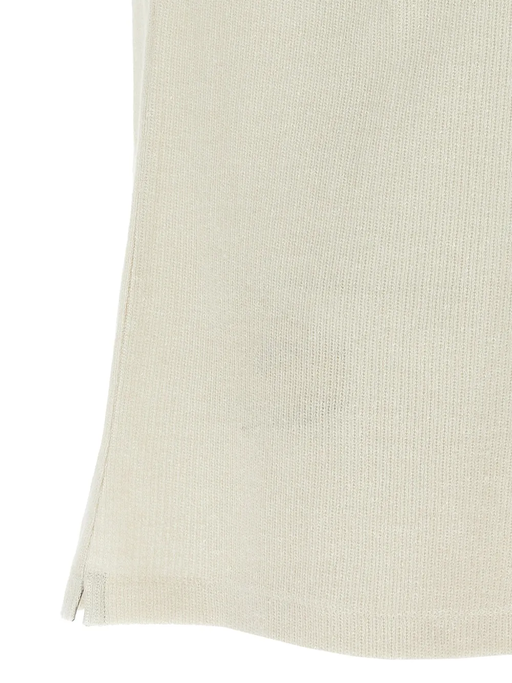 Brunello Cucinelli Poloshirt van gerecycled polyester Wit