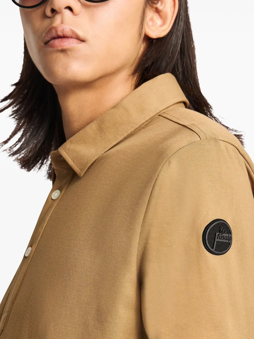 Fusalp Germain poloshirt Bruin