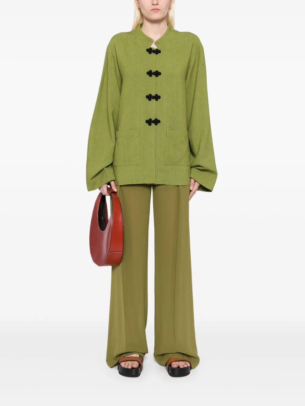 Róhe Mandarin jacket | Oversized Jackets | Image 2