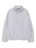 SONGZIO youth aquarelle cocoon high-neck sweatshirt - Grey