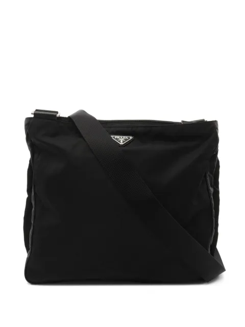 Prada Pre-Owned 2000s triangle-logo shoulder bag