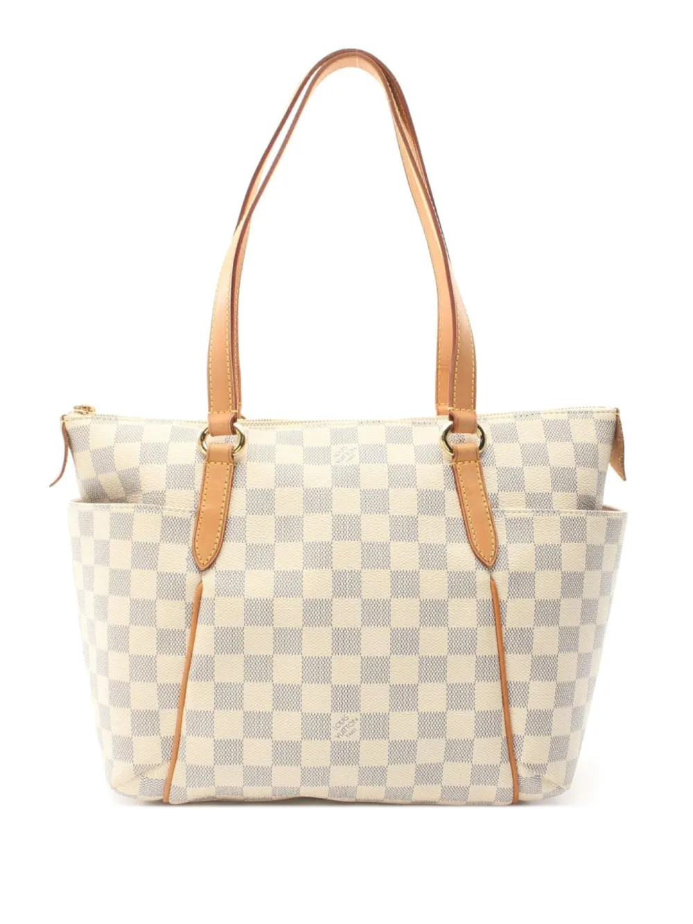 Louis Vuitton Pre-Owned 2010 ダミエ アズール トータリー PM ハンドバッグ - ニュートラル Louis Vuitton Pre-Owned 2010 ダミエ アズール トータリー PM ハンドバッグ - ニュートラル