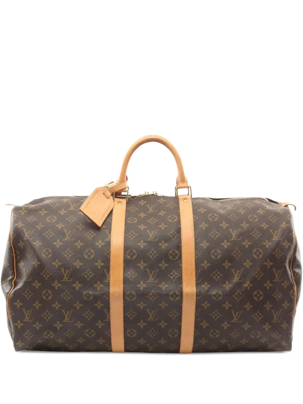 Louis Vuitton Pre-Owned 2000 Keepall 55 monogram Boston bag | Brown | Image 1