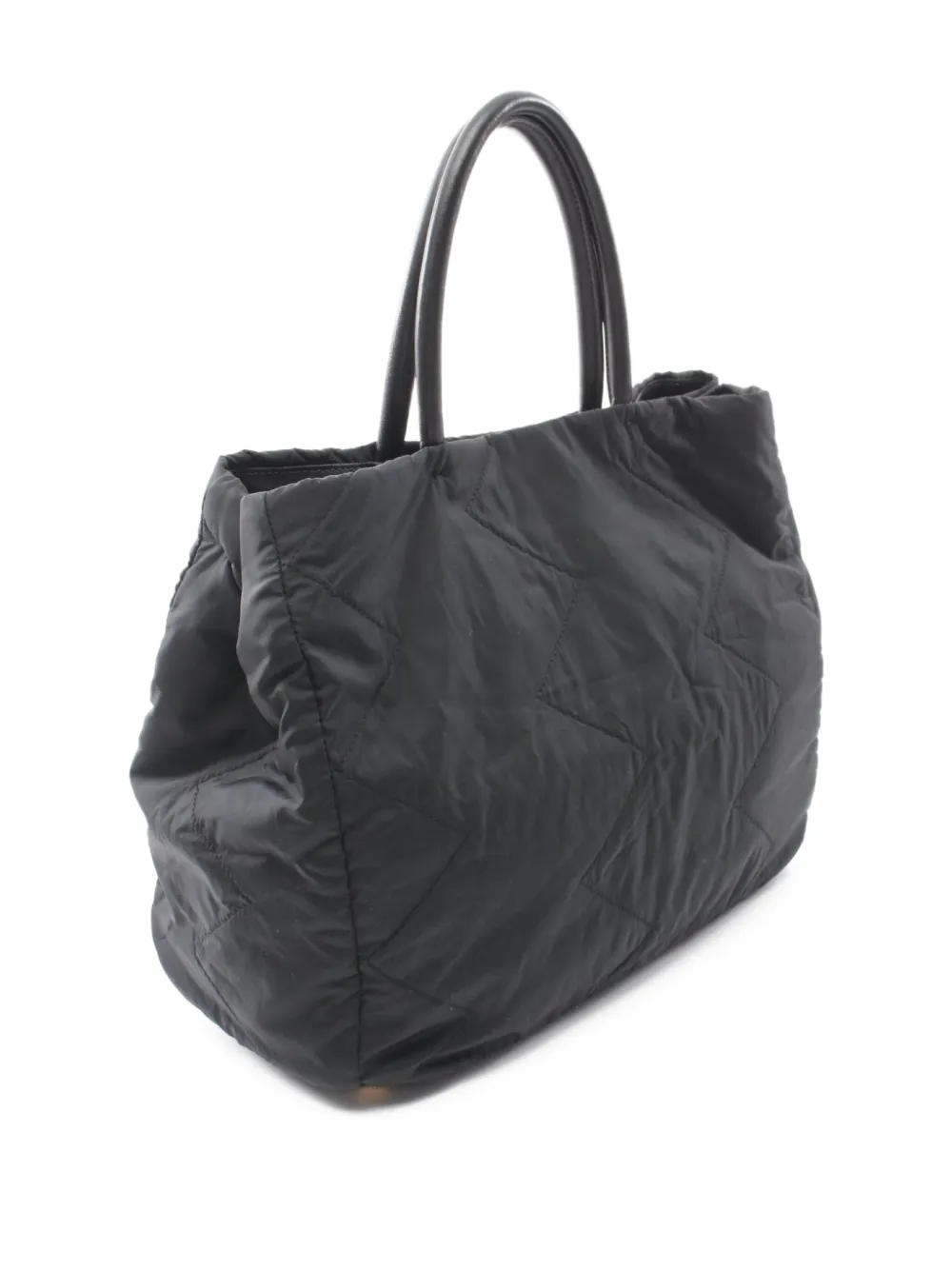 Prada Pre-Owned 2000s logo-plaque two-way handbag | Image 2