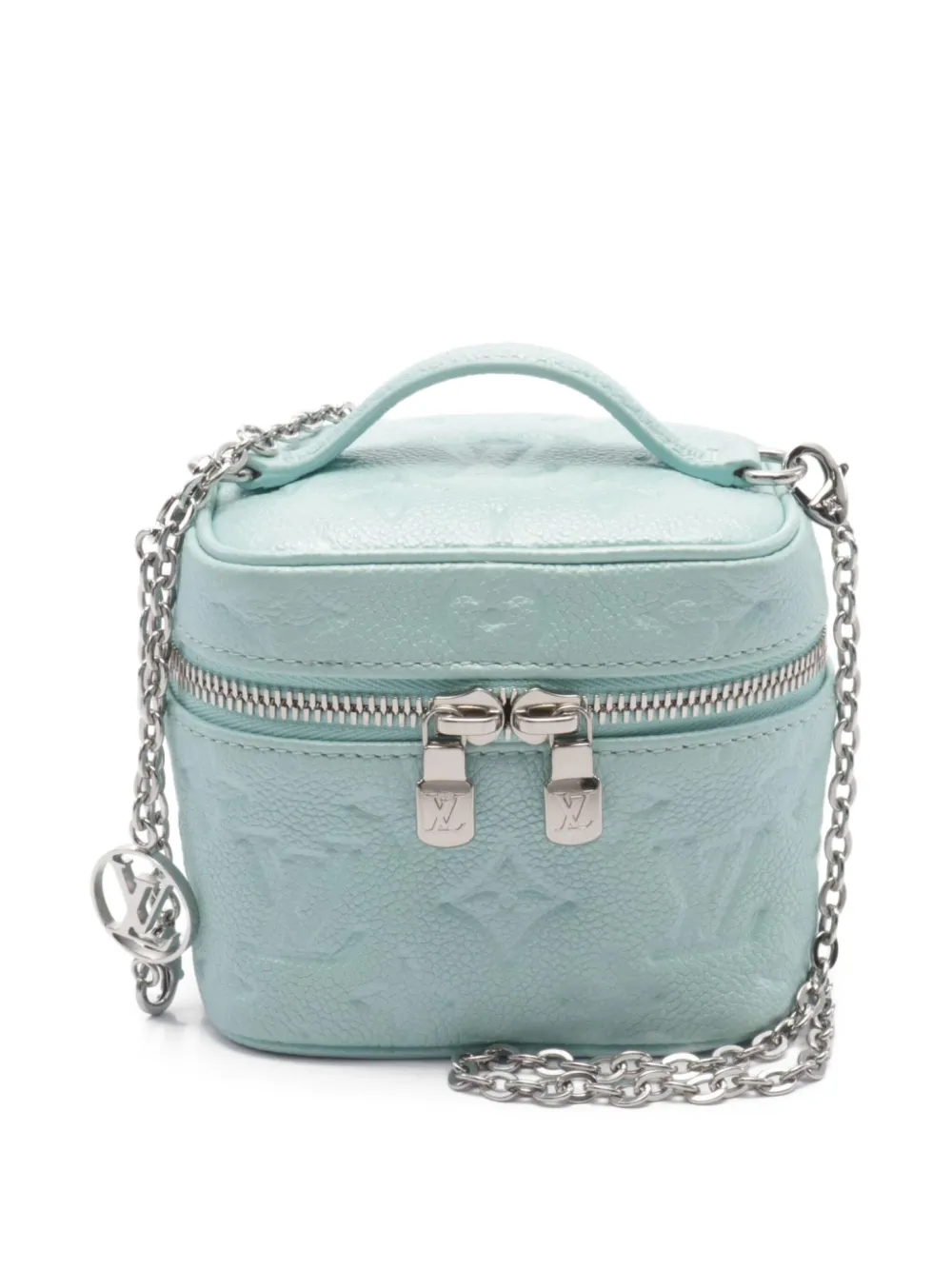 Louis Vuitton Pre-Owned 2021 Vanity ショルダーバッグ マイクロ - グリーン Louis Vuitton Pre-Owned 2021 Vanity ショルダーバッグ マイクロ - グリーン