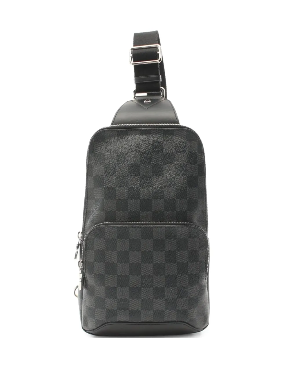 Louis Vuitton Pre-Owned 2019 アベニュー ショルダーバッグ - ブラック Louis Vuitton Pre-Owned 2019 アベニュー ショルダーバッグ - ブラック