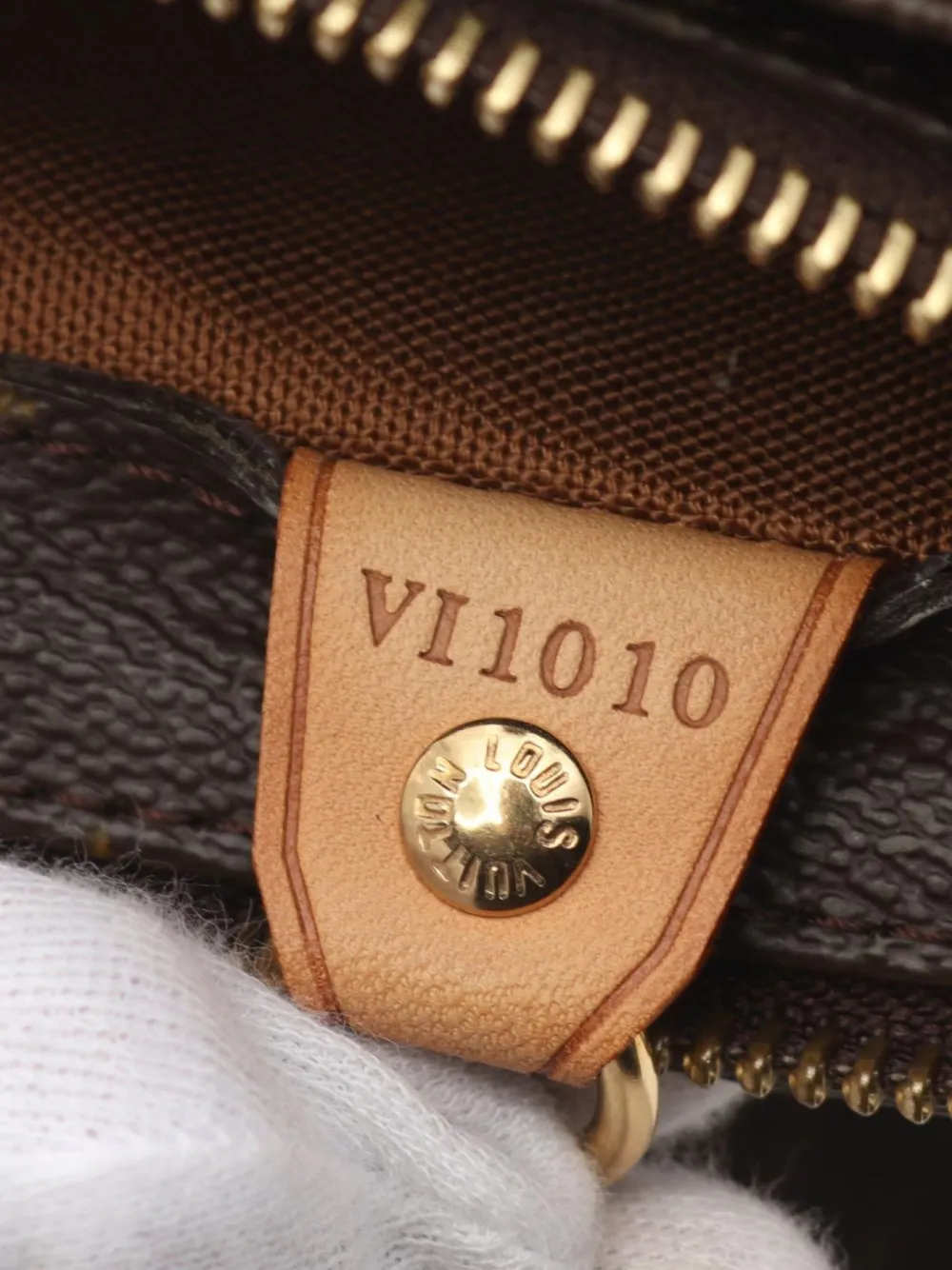 Pre-owned Louis Vuitton 2000 Cabas Piano Tote Bag In Brown