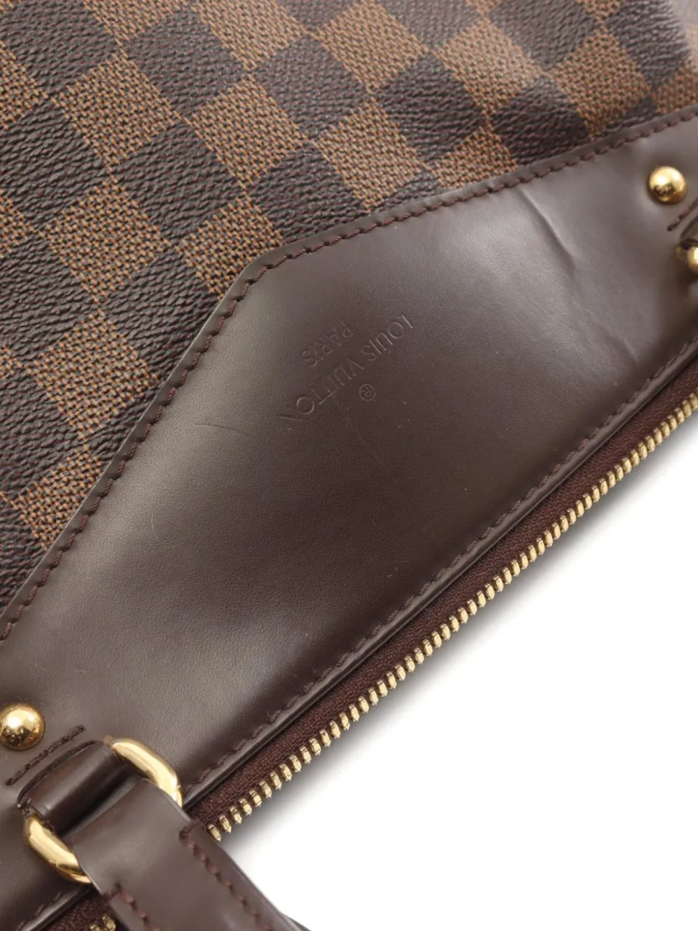 Pre-owned Louis Vuitton 2011 Westminster Gm Tote Bag In Brown