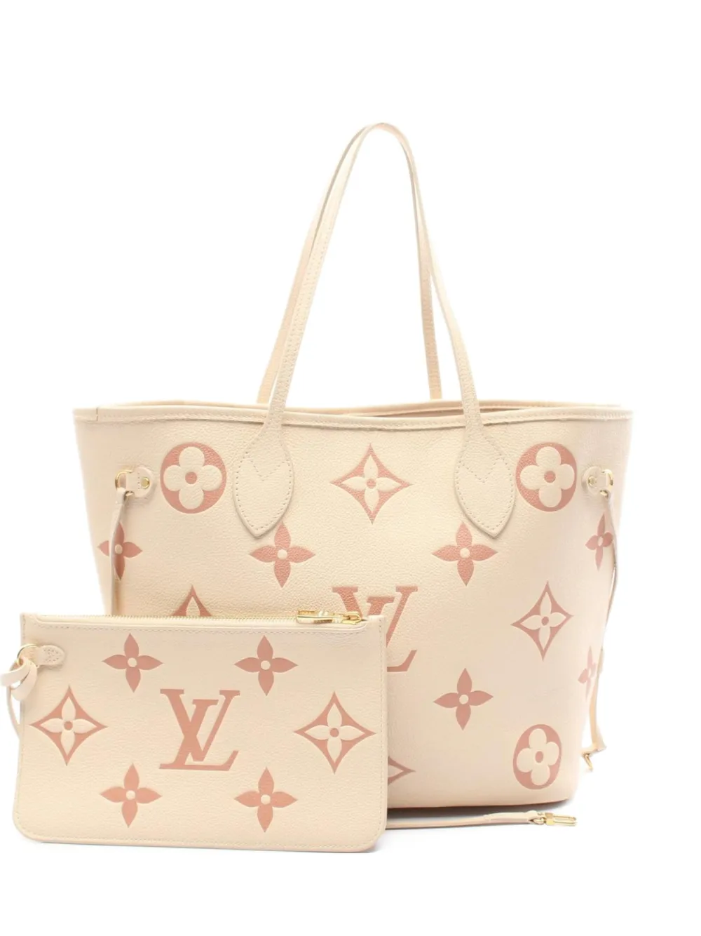 Louis Vuitton Pre-Owned 2021 ネヴァーフル MM ハンドバッグ - ニュートラル Louis Vuitton Pre-Owned 2021 ネヴァーフル MM ハンドバッグ - ニュートラル
