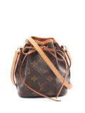 Louis Vuitton Pre-Owned 2019 nano Noe monogram shoulder bag - Brown