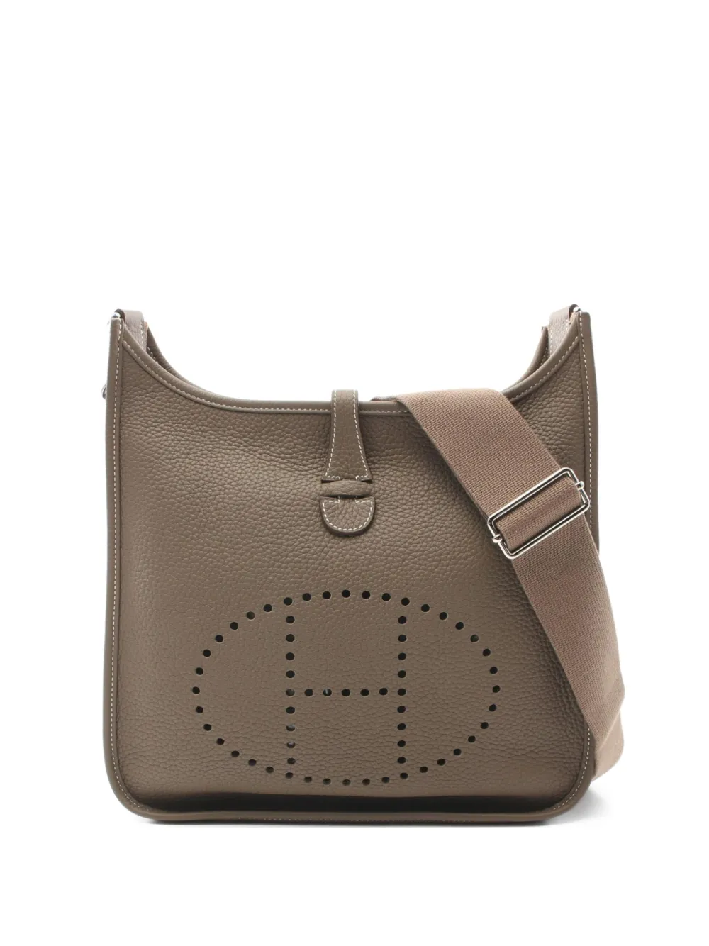 Hermès Pre-Owned 2017 エヴリン 3 ショルダーバッグ - グレー Hermès Pre-Owned 2017 エヴリン 3 ショルダーバッグ - グレー