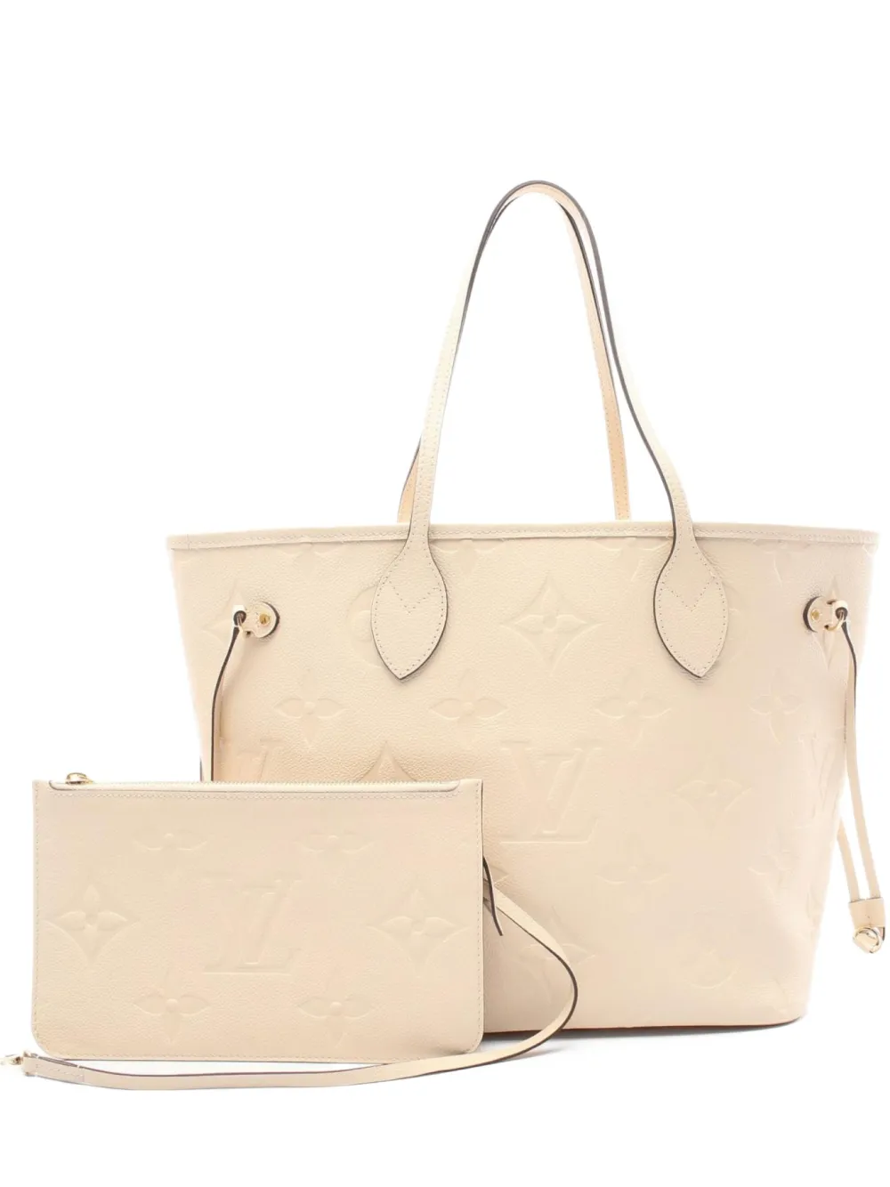 Louis Vuitton Pre-Owned 2021 ネヴァーフル MM ハンドバッグ - ニュートラル Louis Vuitton Pre-Owned 2021 ネヴァーフル MM ハンドバッグ - ニュートラル