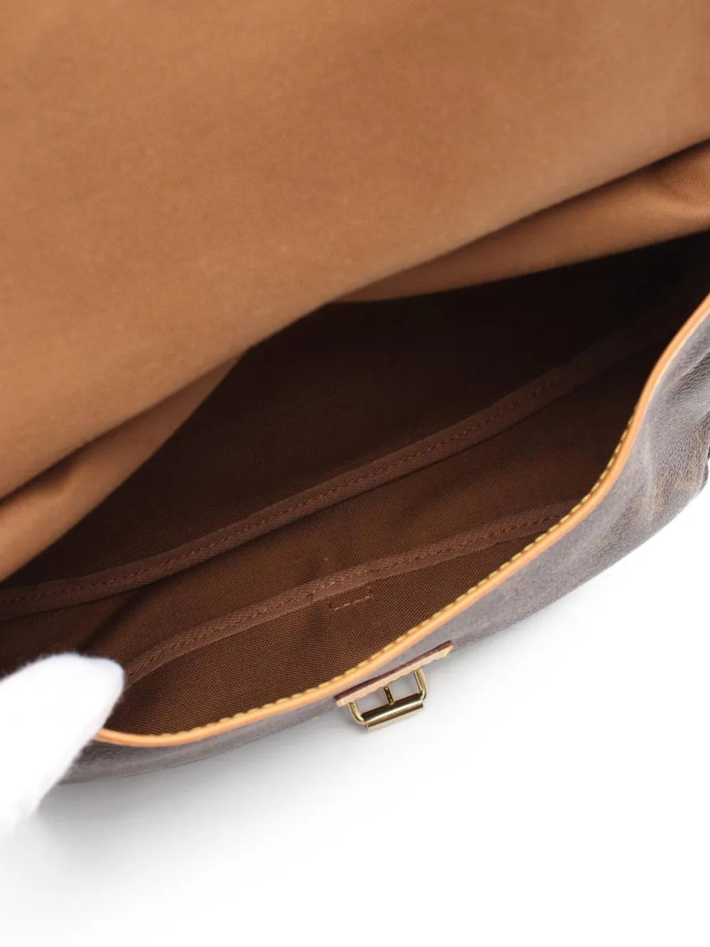 Pre-owned Louis Vuitton 1994 Saumur 30 Shoulder Bag In Brown