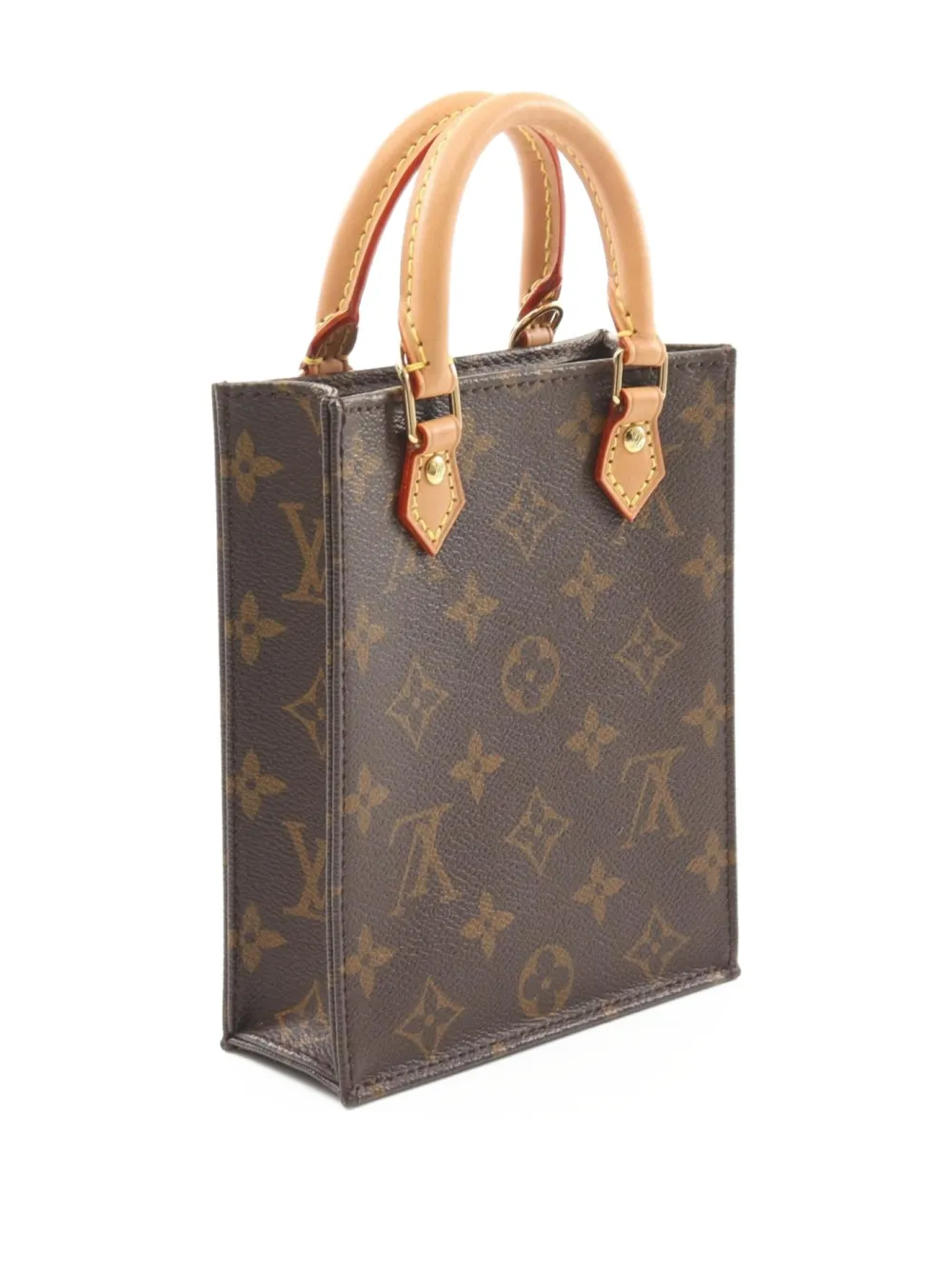 Louis Vuitton Pre-Owned 2020 Petite Sac Plat monogram tote bag | Pre-Owned | Image 2
