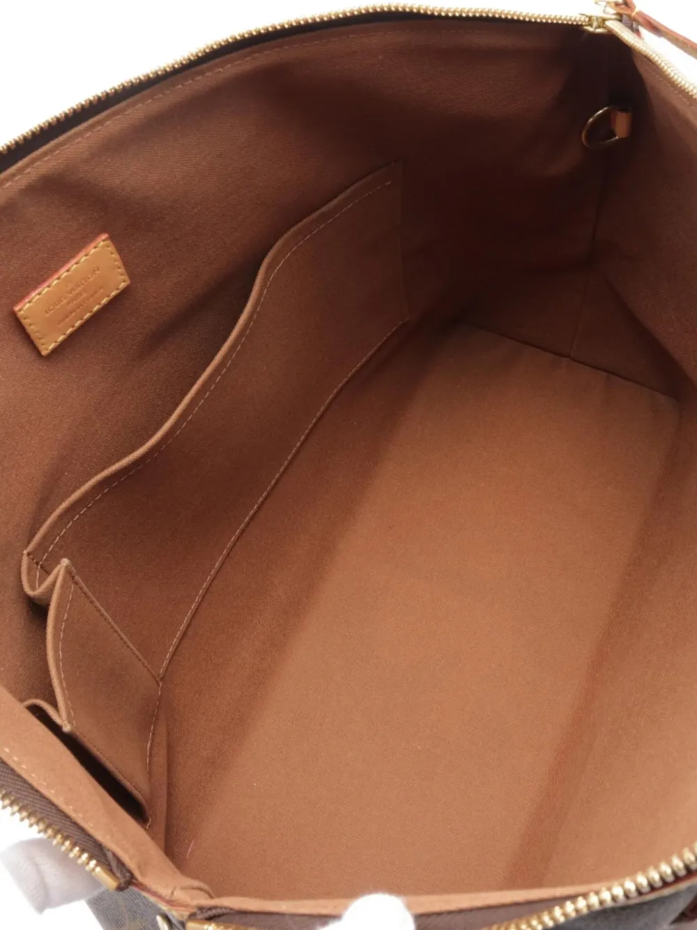 Pre-owned Louis Vuitton 2007 Lockit Handbag In Brown