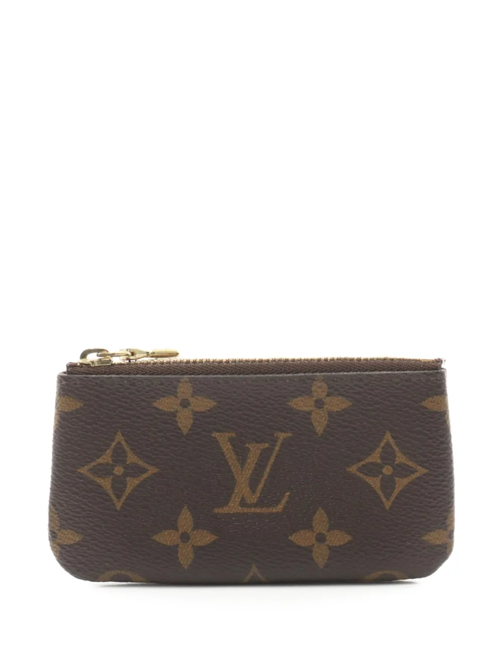 Louis Vuitton Pre-Owned 2019 Monogram Canvas key pouch | Brown | Image 1
