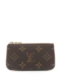 Louis Vuitton Pre-Owned 2019 Monogram Canvas key pouch - Brown
